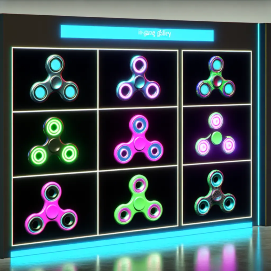 HUSpinerZone spinner galéria különböző pörgettyű dizájnokkal